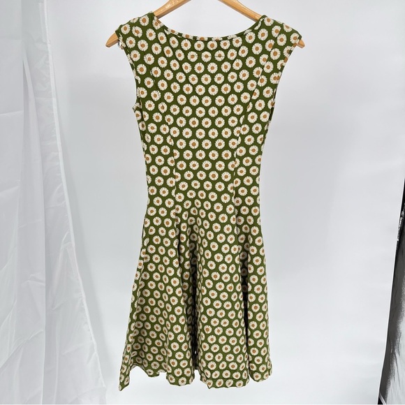 Effie’s Heart Womens The Daydream Dress Size S Chamomile Knee Length Rockabilly - Picture 7 of 13